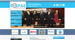 Desktop Screenshot of cospae.org